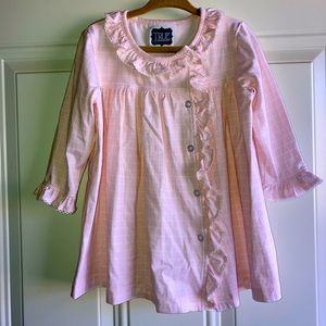 Euc Madeline style dress in pink gingham. Size 24m.